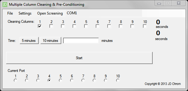 Configuring a C&P run, image 3