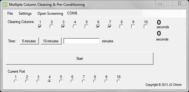 Configuring a C&P run, image 6