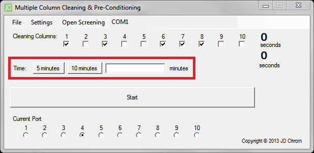 Configuring a C&P run, image 8